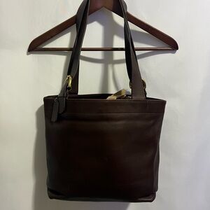 Vintage Coach Tote Bag